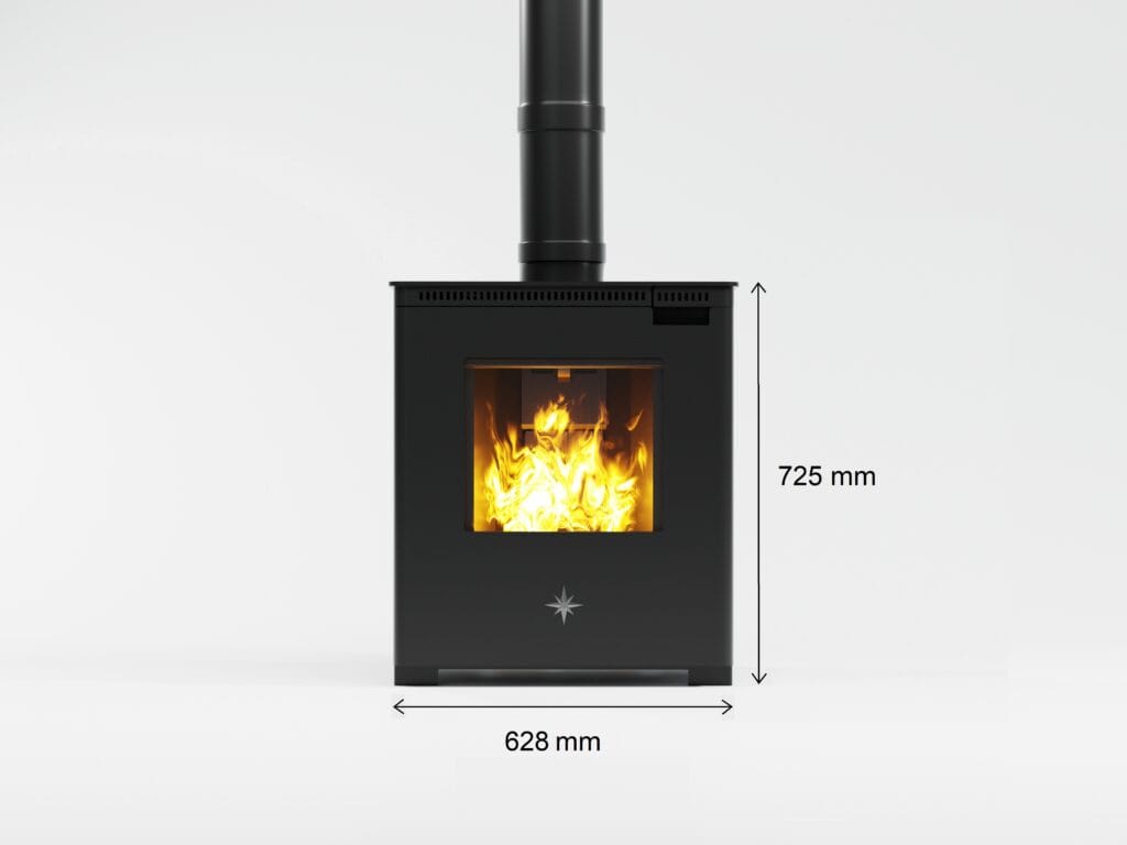 Lundy 5 stove - front