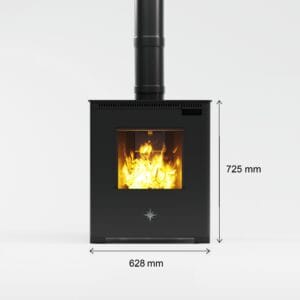 Lundy 5 stove - front