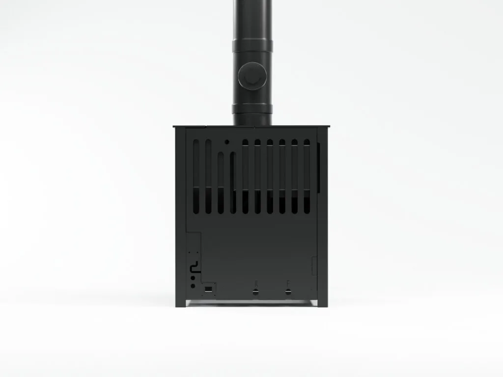 Lundy 8 stove - back