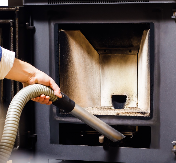 How to clean a pellet stove