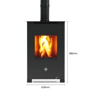 "Ramsey Package" with Flue and Installation and 6kW Ramsey stove