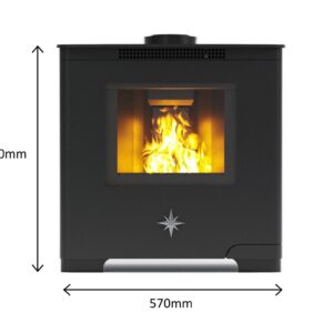 "SKYE-3 Package" - with Flue and Installation and 3kW SKYE stove